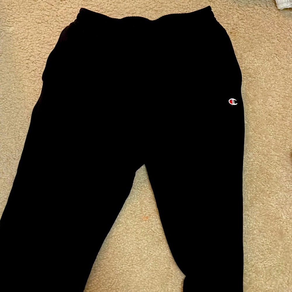 champion size small sweat pants